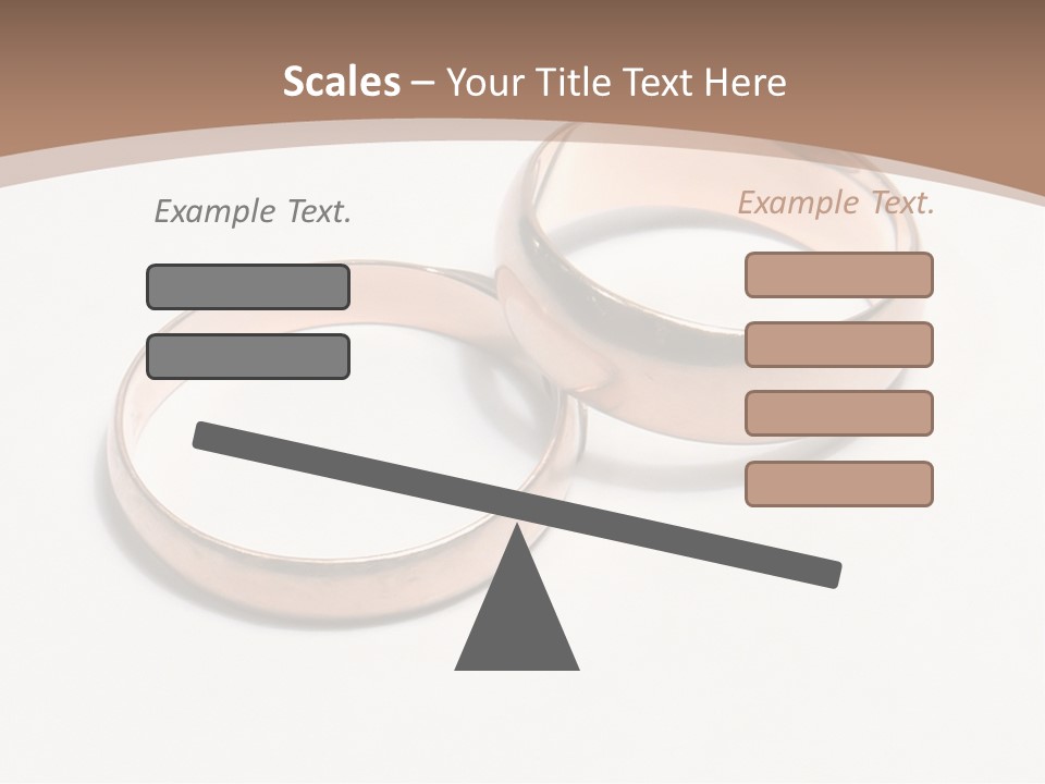Obligatory Attribute Of Each Wedding - Wedding Rings. PowerPoint Template