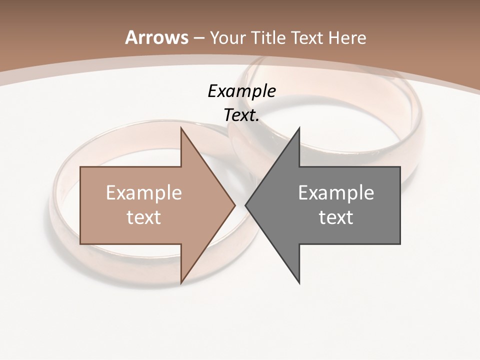 Obligatory Attribute Of Each Wedding - Wedding Rings. PowerPoint Template
