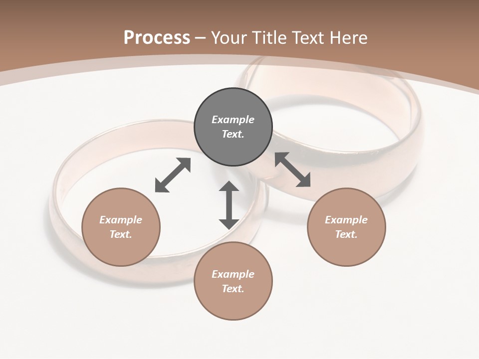 Obligatory Attribute Of Each Wedding - Wedding Rings. PowerPoint Template