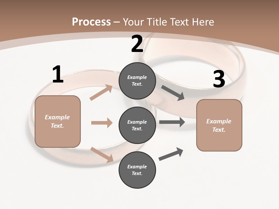 Obligatory Attribute Of Each Wedding - Wedding Rings. PowerPoint Template
