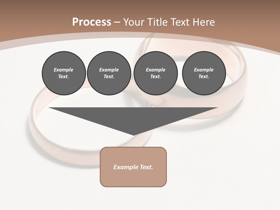 Obligatory Attribute Of Each Wedding - Wedding Rings. PowerPoint Template