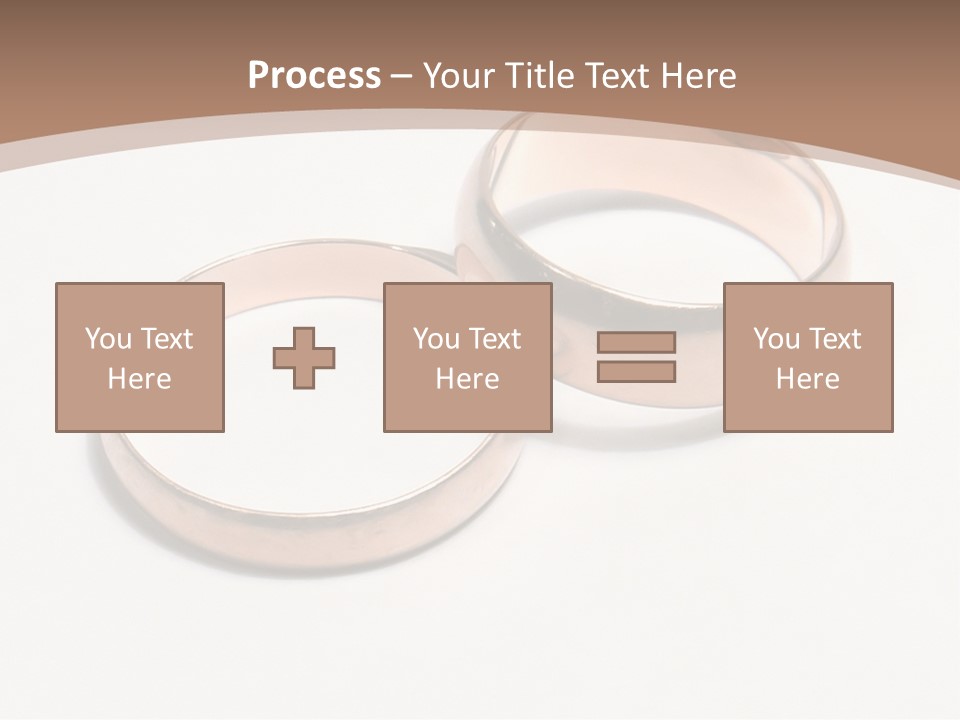 Obligatory Attribute Of Each Wedding - Wedding Rings. PowerPoint Template