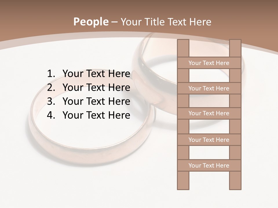 Obligatory Attribute Of Each Wedding - Wedding Rings. PowerPoint Template