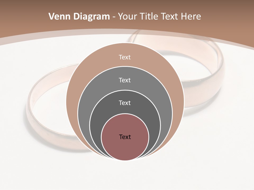 Obligatory Attribute Of Each Wedding - Wedding Rings. PowerPoint Template