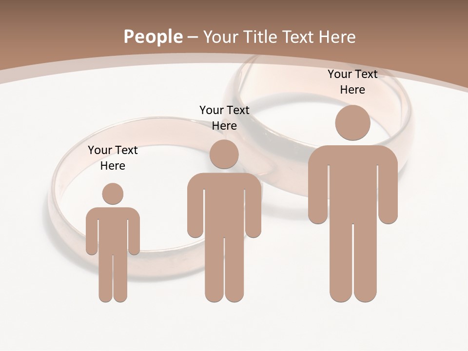 Obligatory Attribute Of Each Wedding - Wedding Rings. PowerPoint Template