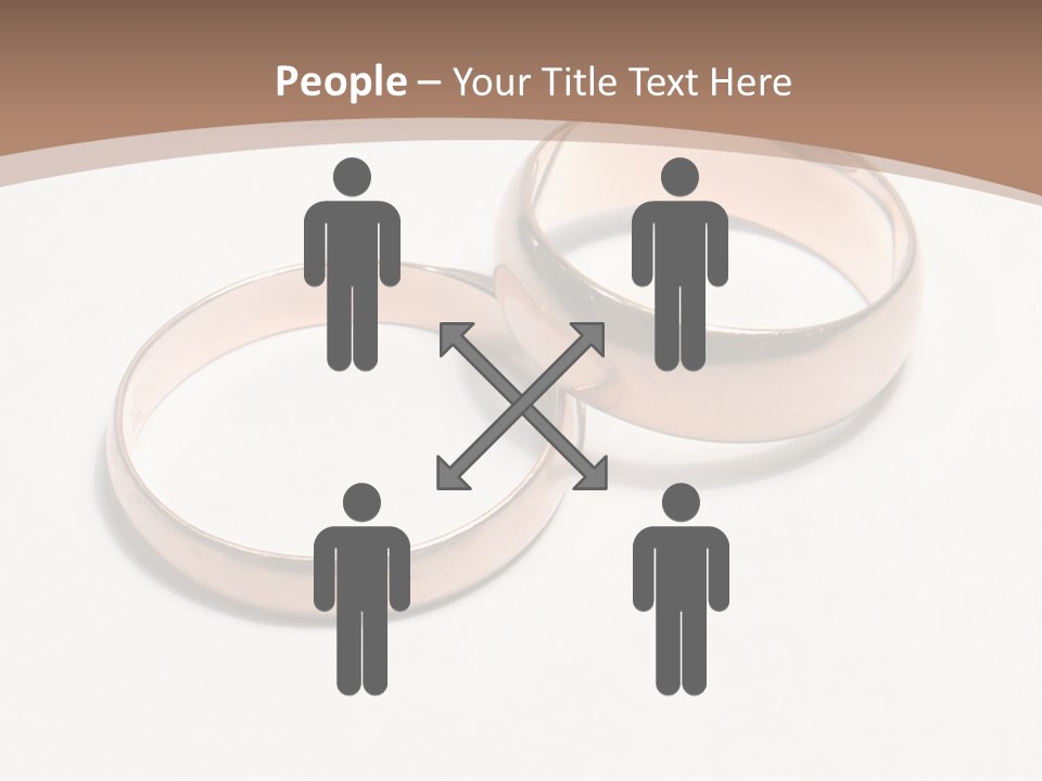 Obligatory Attribute Of Each Wedding - Wedding Rings. PowerPoint Template