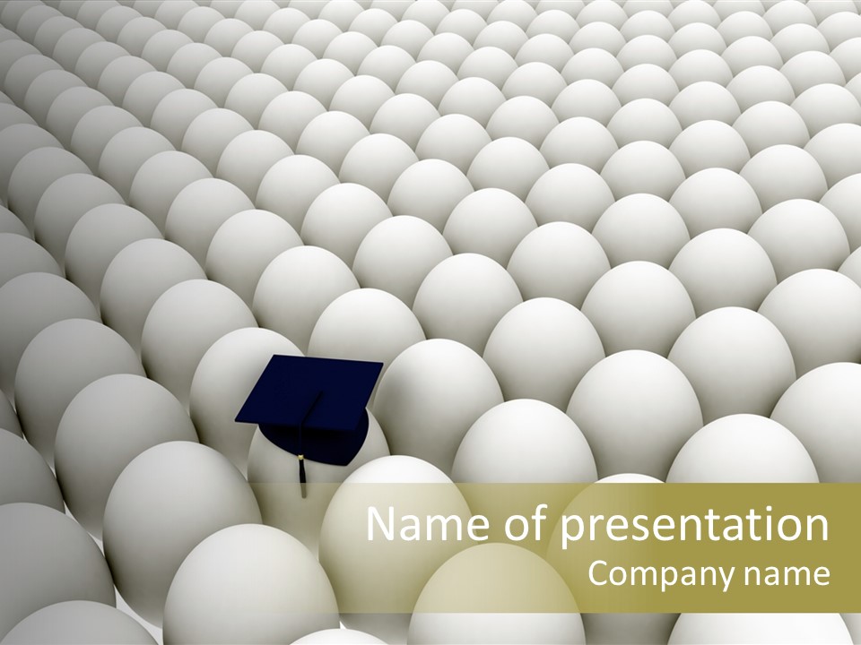 One Smart Egg PowerPoint Template