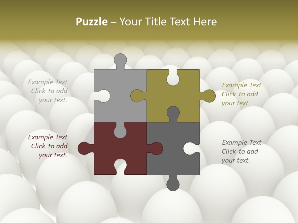 One Smart Egg PowerPoint Template