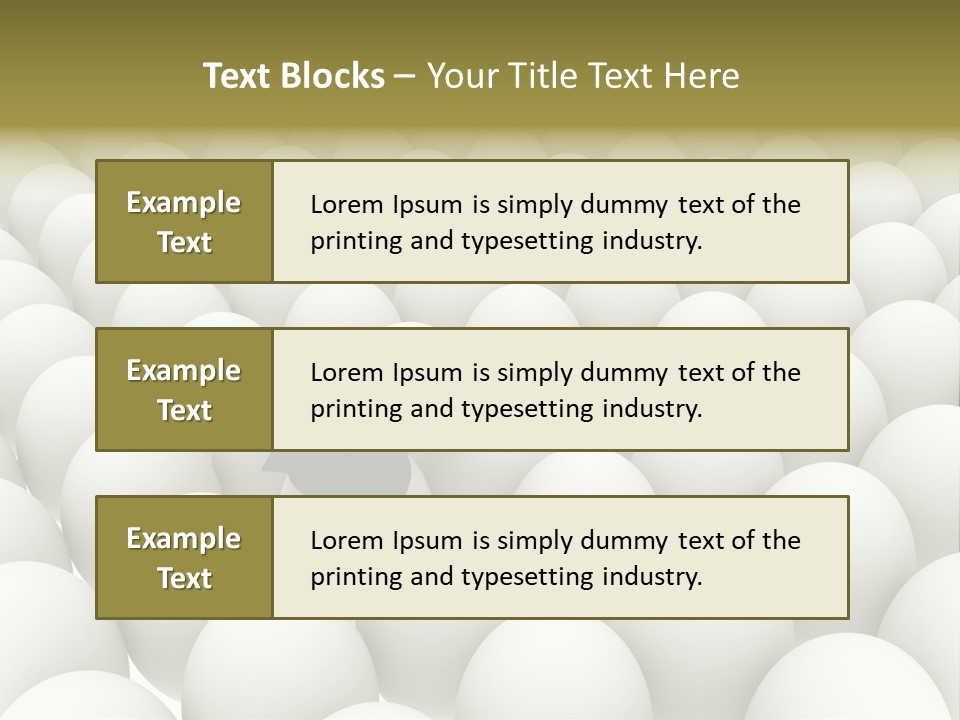 One Smart Egg PowerPoint Template