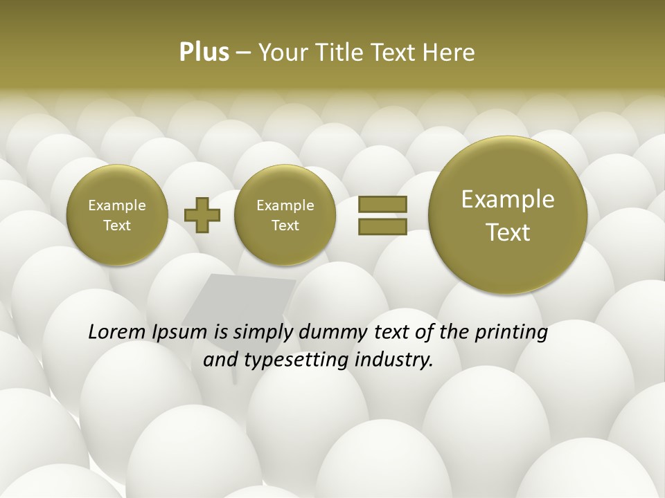 One Smart Egg PowerPoint Template