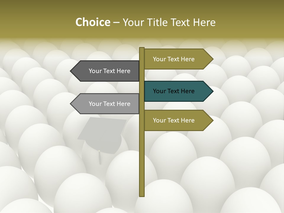 One Smart Egg PowerPoint Template