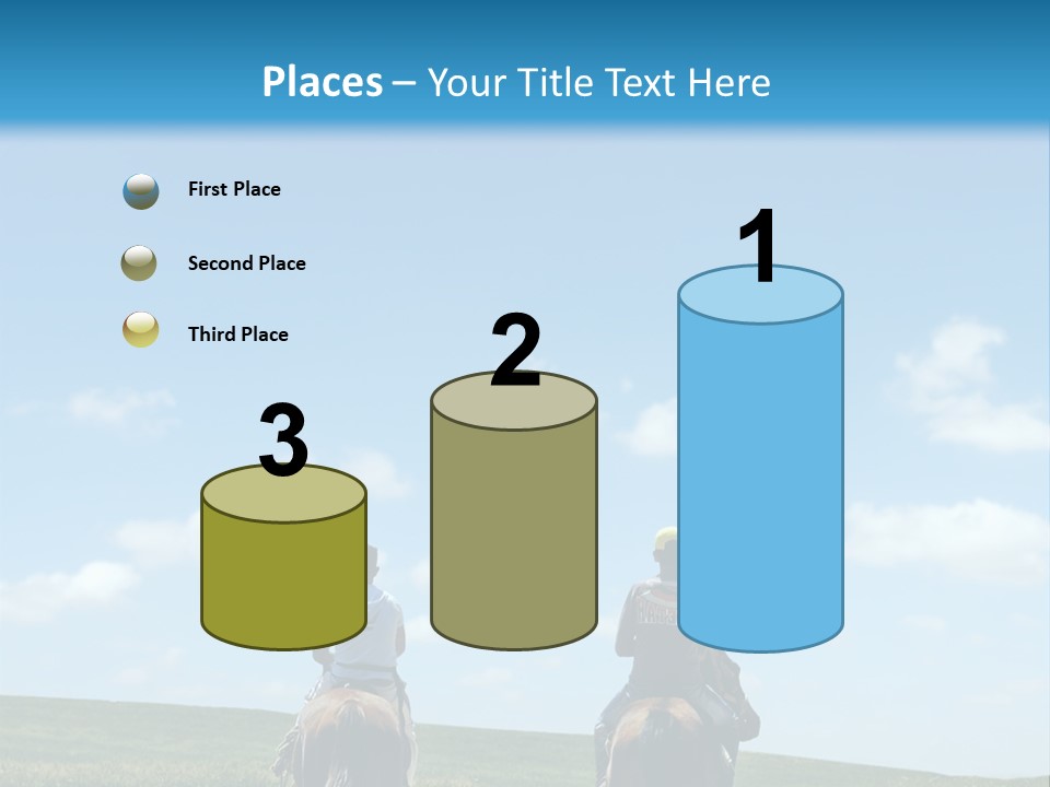 Horse Riders PowerPoint Template
