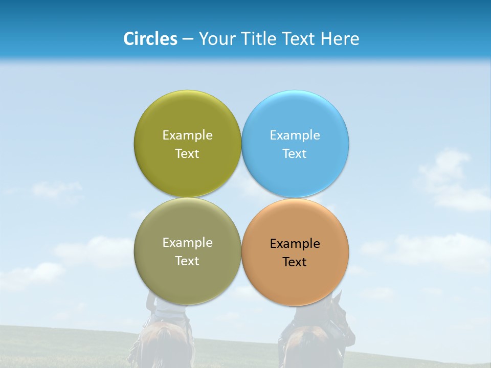 Horse Riders PowerPoint Template