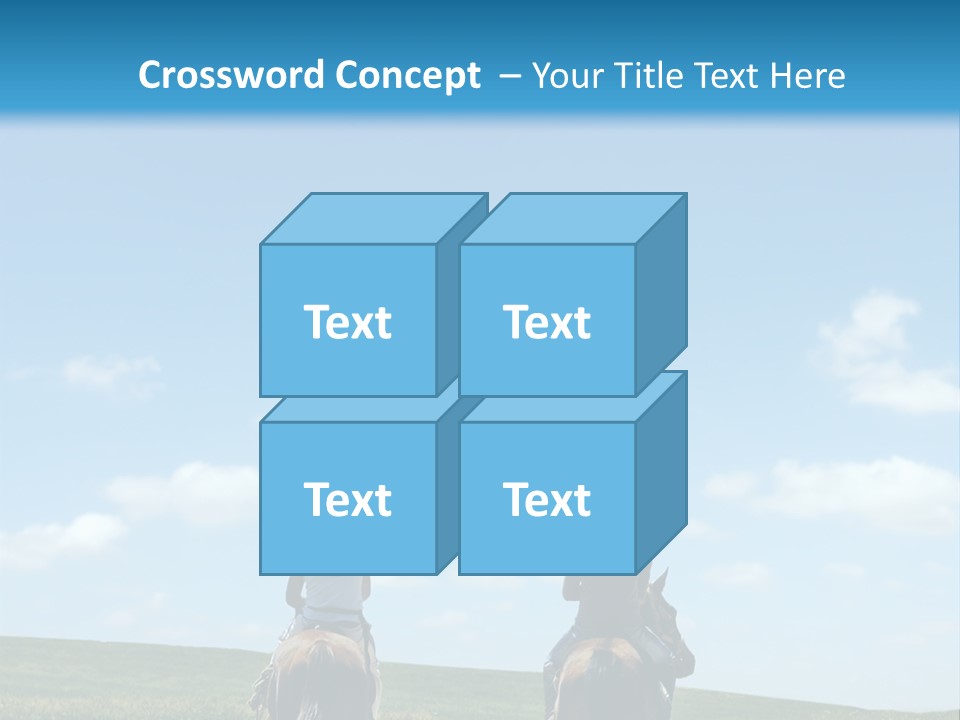 Horse Riders PowerPoint Template