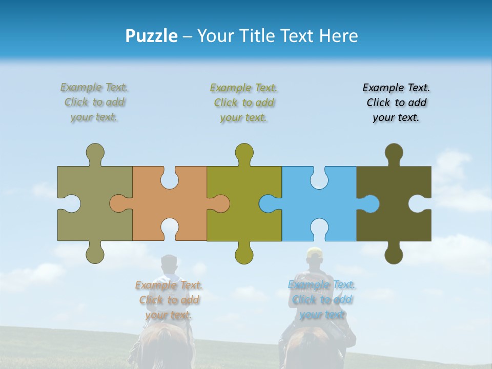 Horse Riders PowerPoint Template