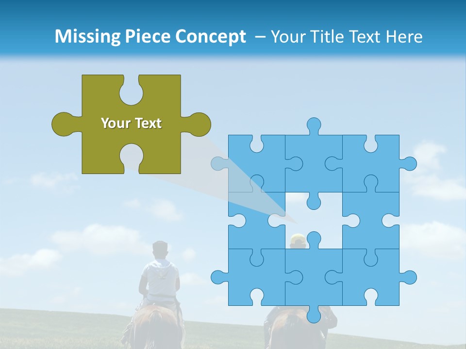 Horse Riders PowerPoint Template