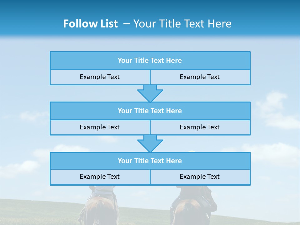 Horse Riders PowerPoint Template
