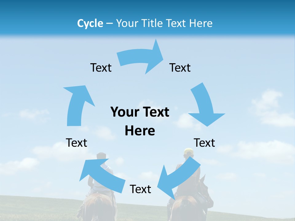 Horse Riders PowerPoint Template