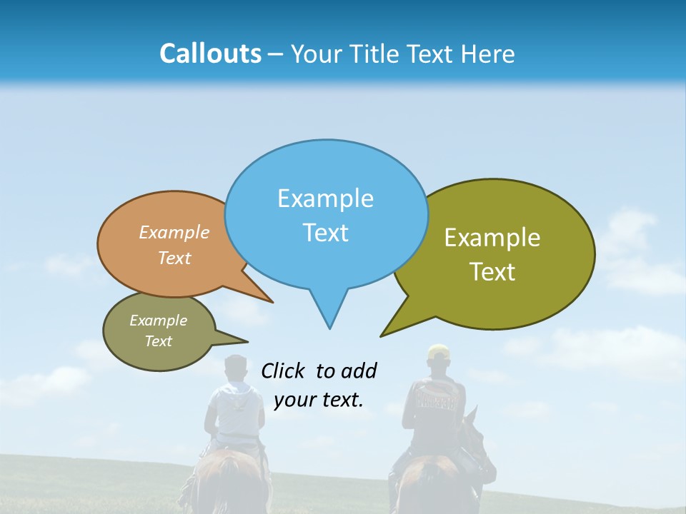 Horse Riders PowerPoint Template