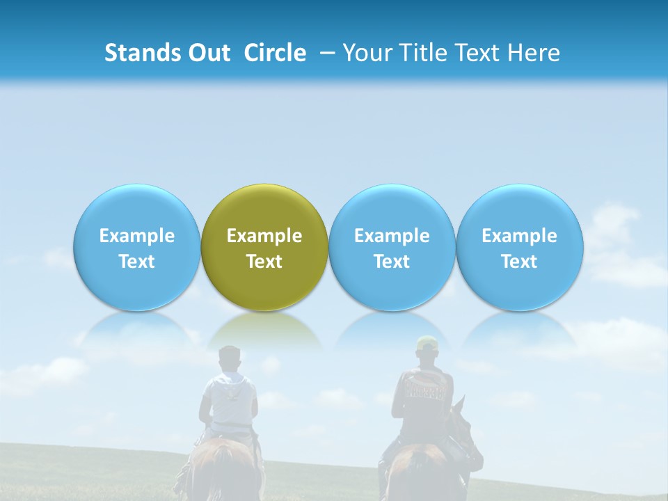 Horse Riders PowerPoint Template