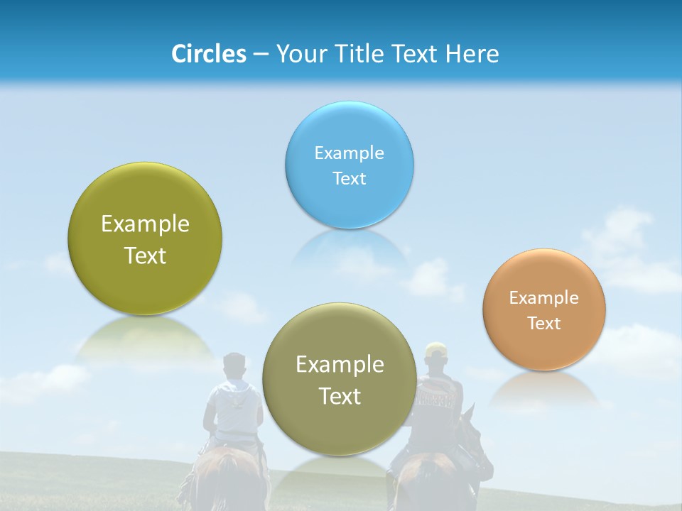 Horse Riders PowerPoint Template