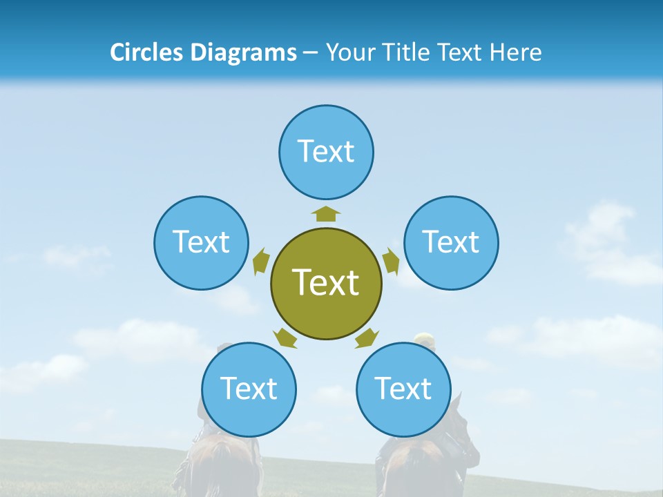 Horse Riders PowerPoint Template