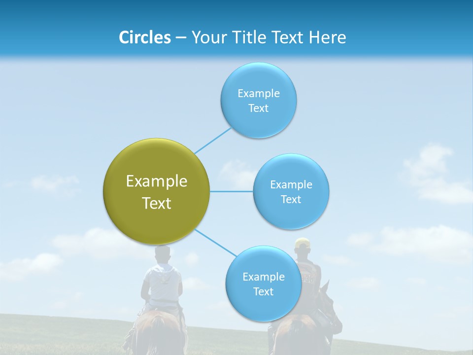 Horse Riders PowerPoint Template