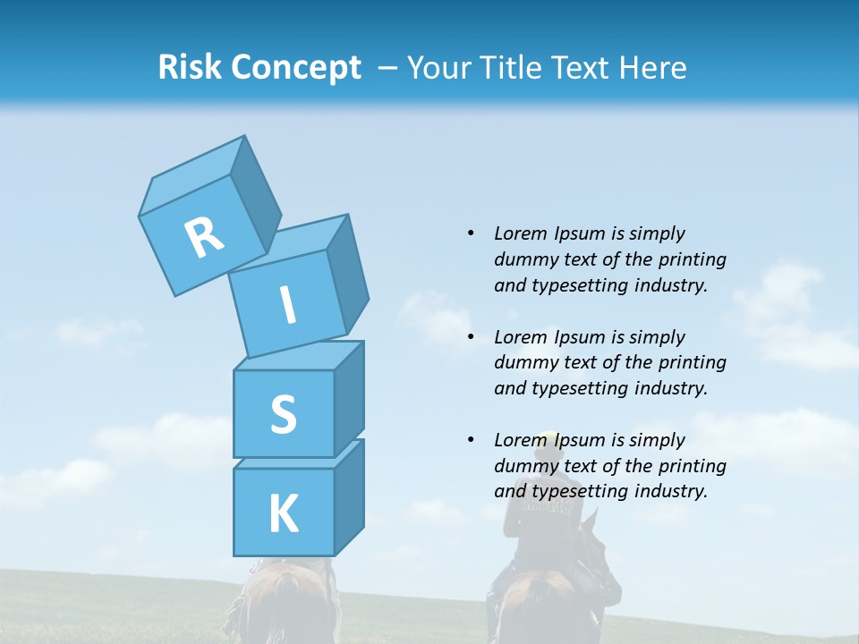 Horse Riders PowerPoint Template