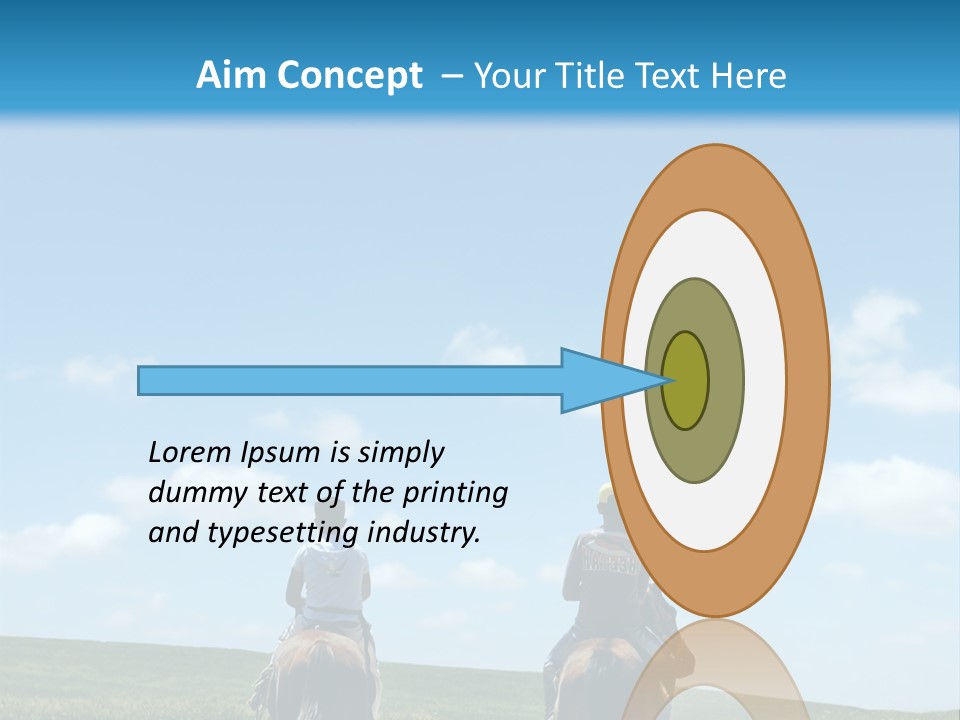 Horse Riders PowerPoint Template