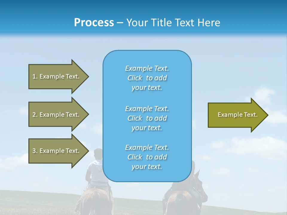 Horse Riders PowerPoint Template
