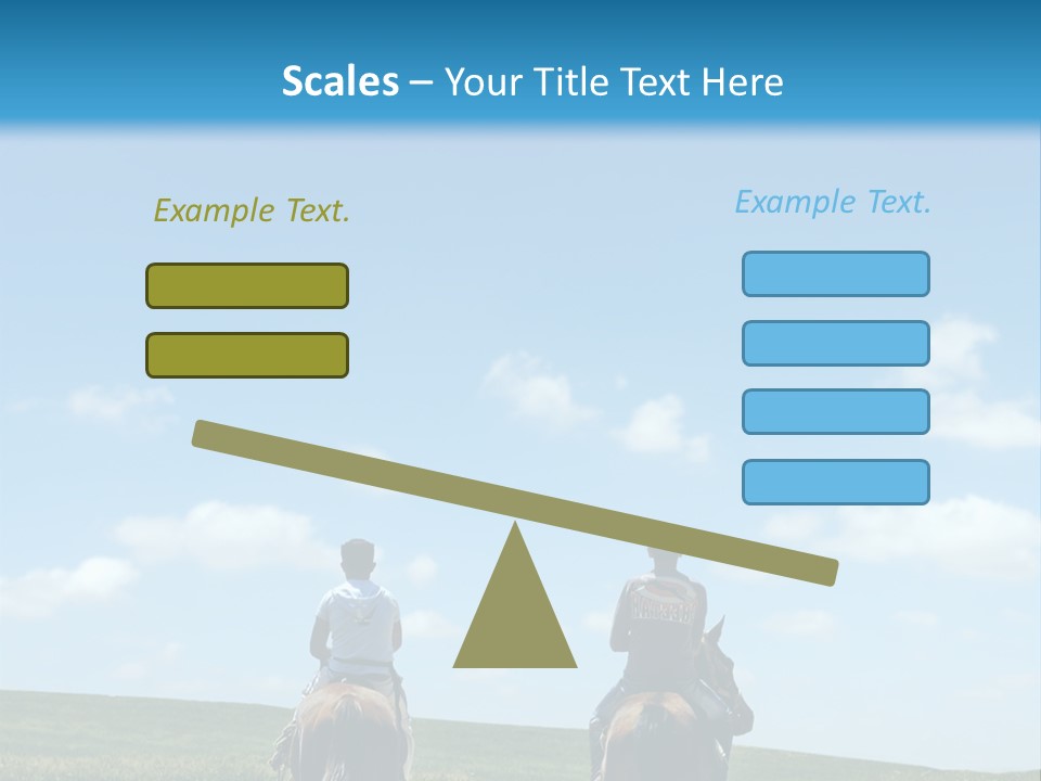 Horse Riders PowerPoint Template