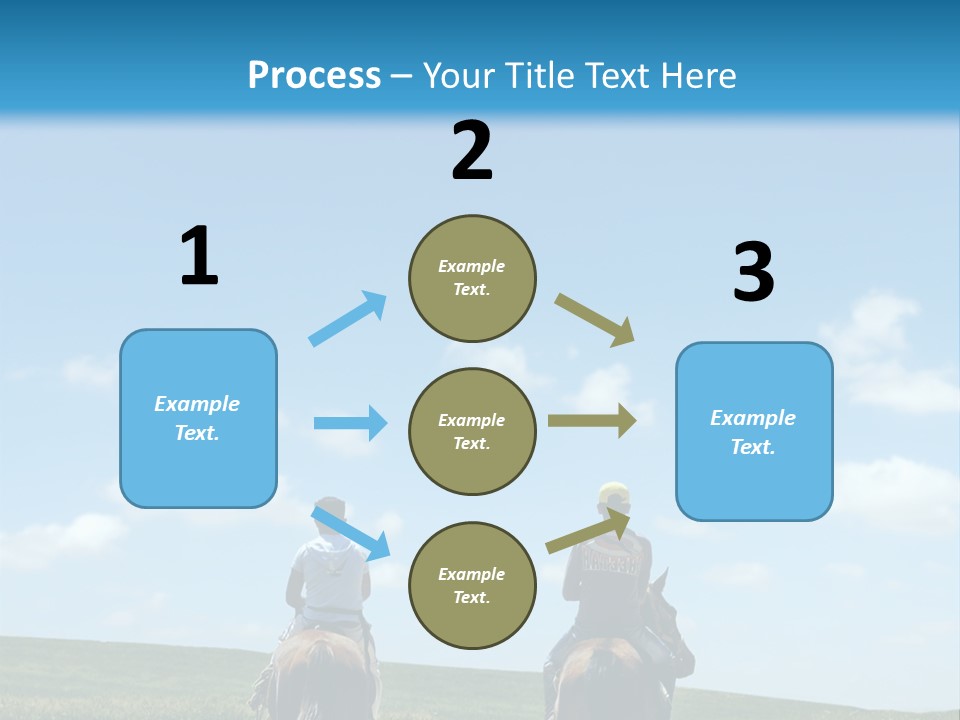 Horse Riders PowerPoint Template