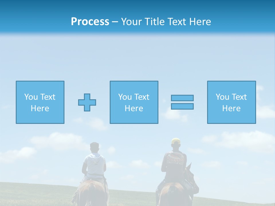 Horse Riders PowerPoint Template