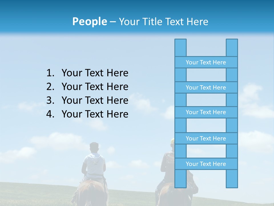 Horse Riders PowerPoint Template