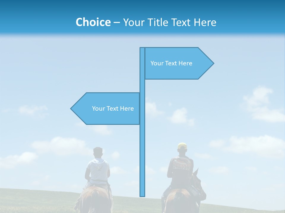 Horse Riders PowerPoint Template
