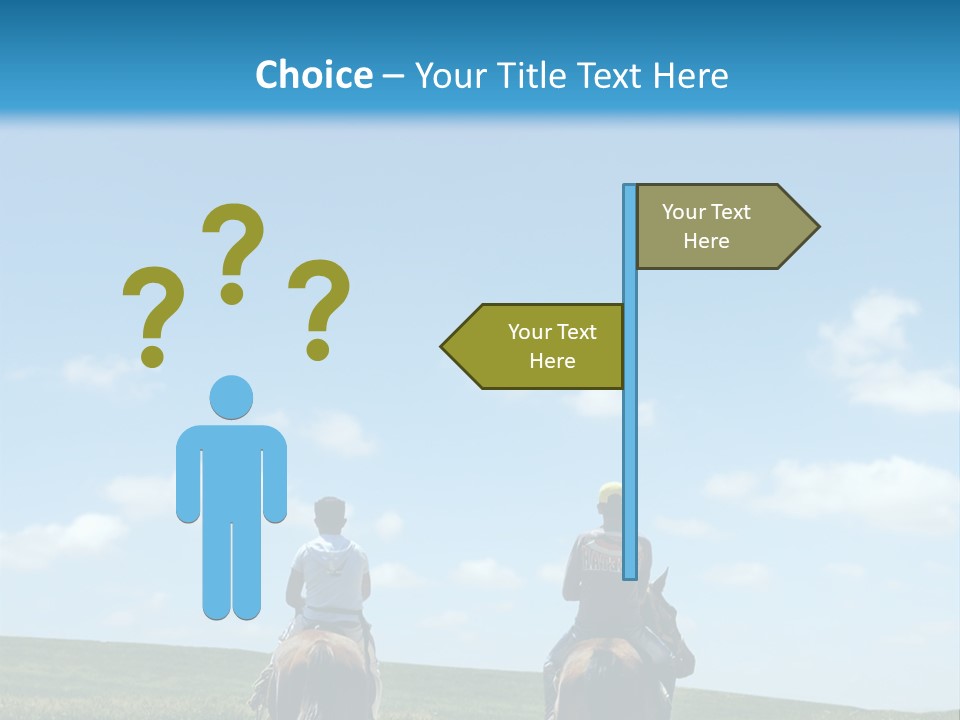 Horse Riders PowerPoint Template