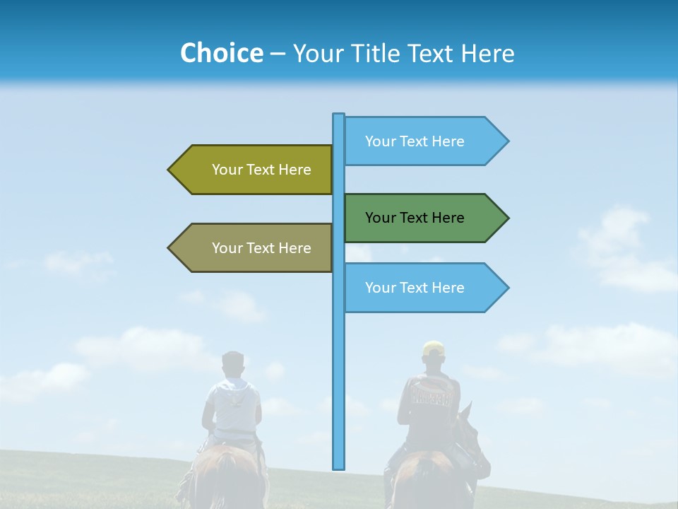 Horse Riders PowerPoint Template