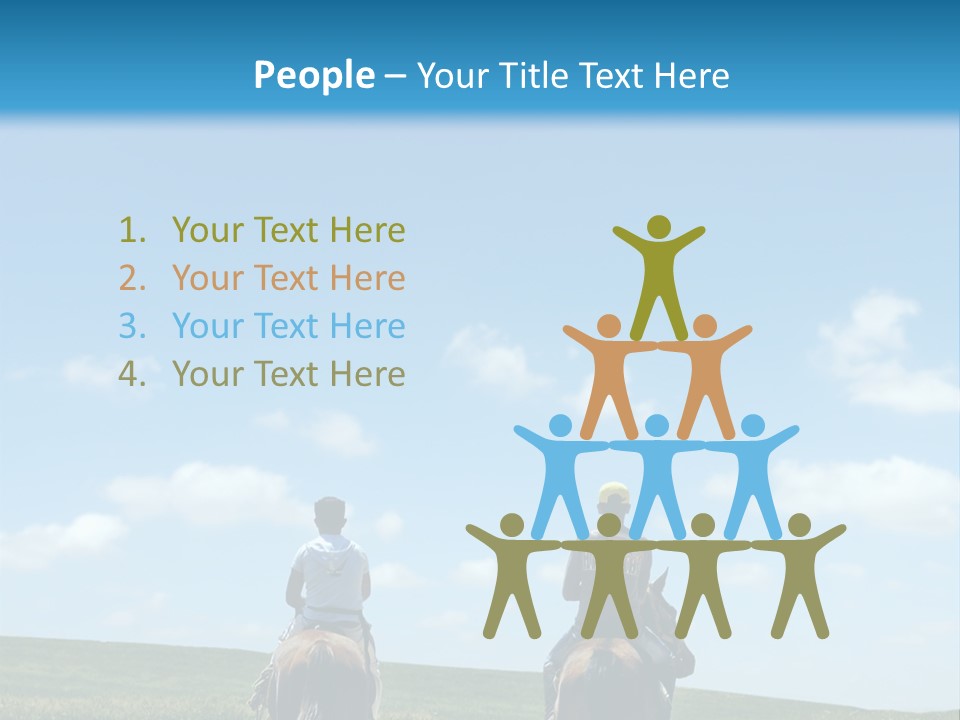 Horse Riders PowerPoint Template