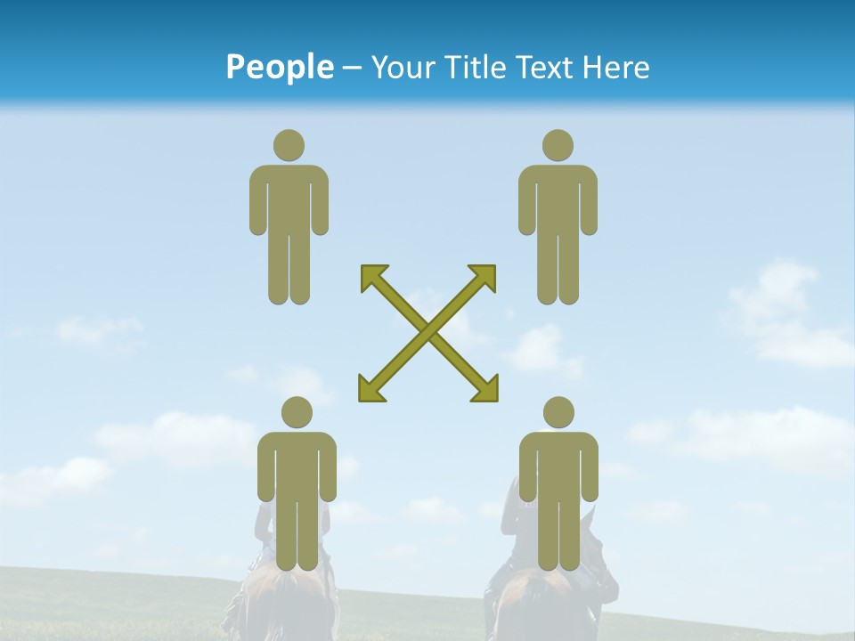 Horse Riders PowerPoint Template