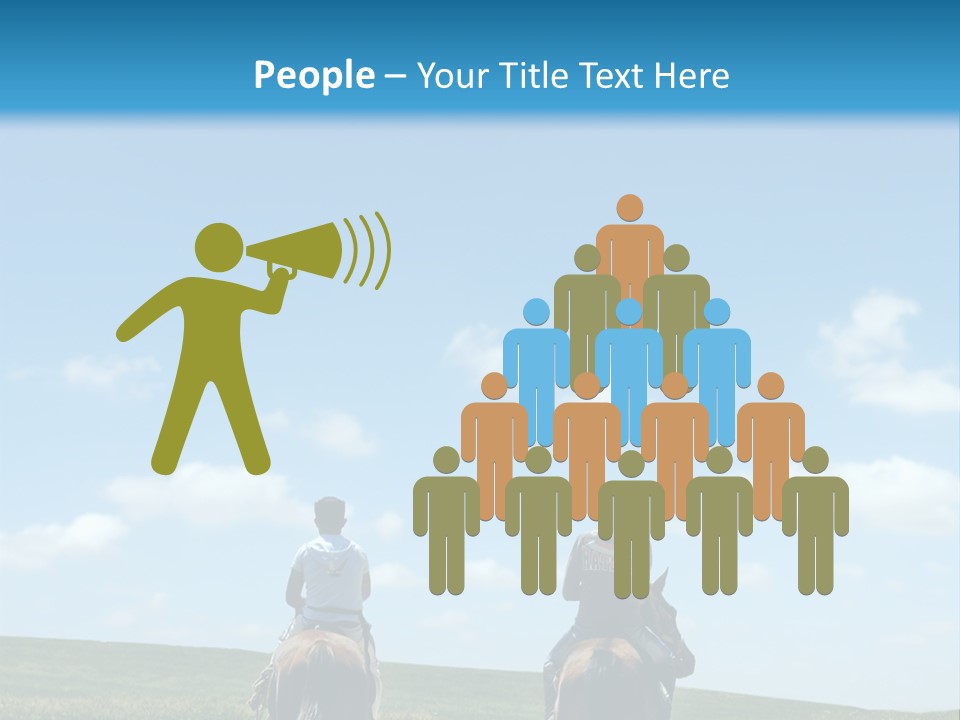 Horse Riders PowerPoint Template