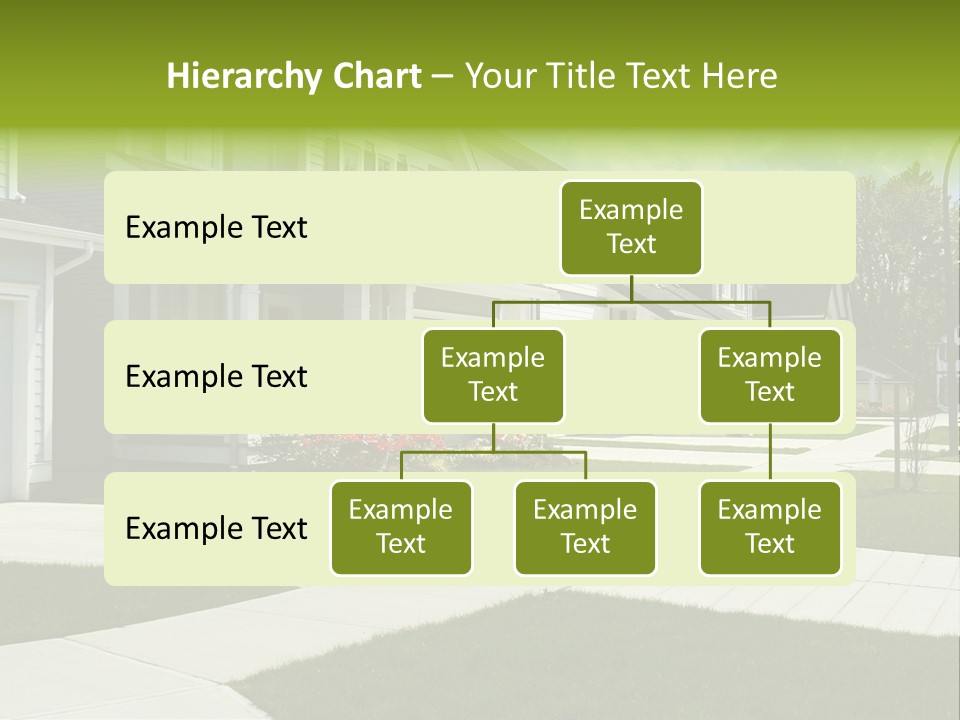 Friendly Neighborhood, A Child's Toys Visible In The Background. Also Available In Vertical. PowerPoint Template