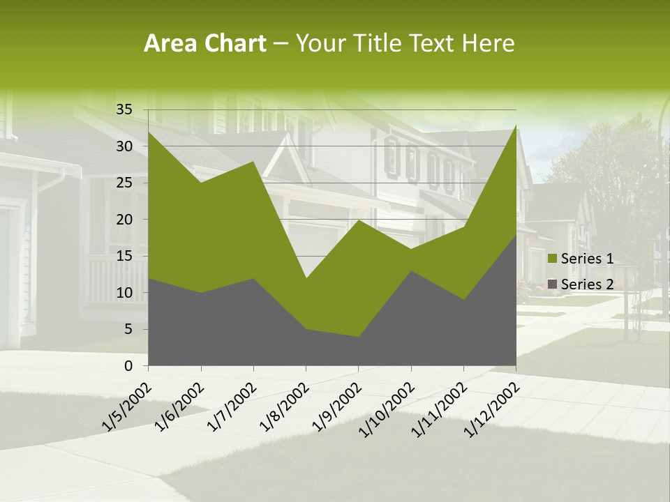 Friendly Neighborhood, A Child's Toys Visible In The Background. Also Available In Vertical. PowerPoint Template