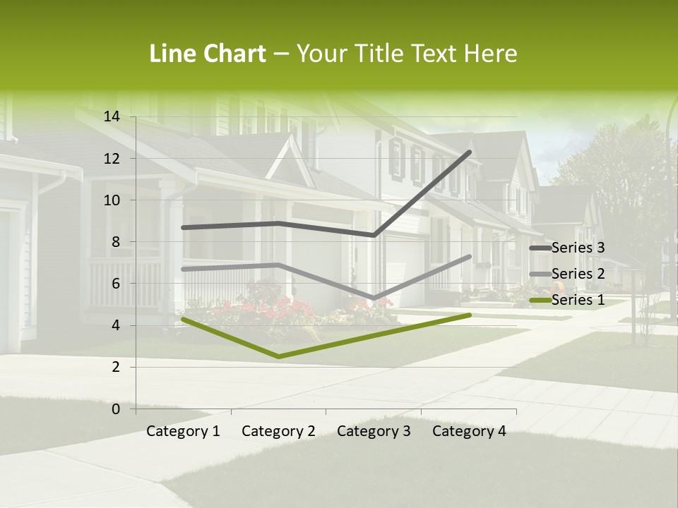 Friendly Neighborhood, A Child's Toys Visible In The Background. Also Available In Vertical. PowerPoint Template