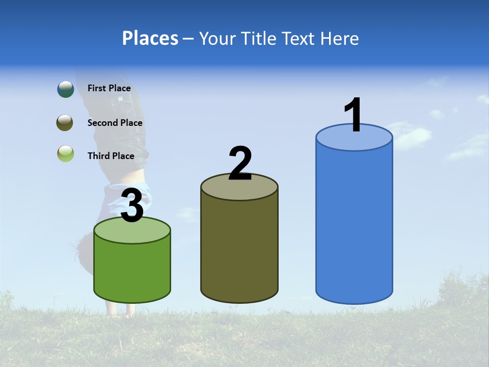 Retro Electronic Megaphone Isolated On White With Clipping Path - Clipping Path Is Carefully Hand-Drawn PowerPoint Template