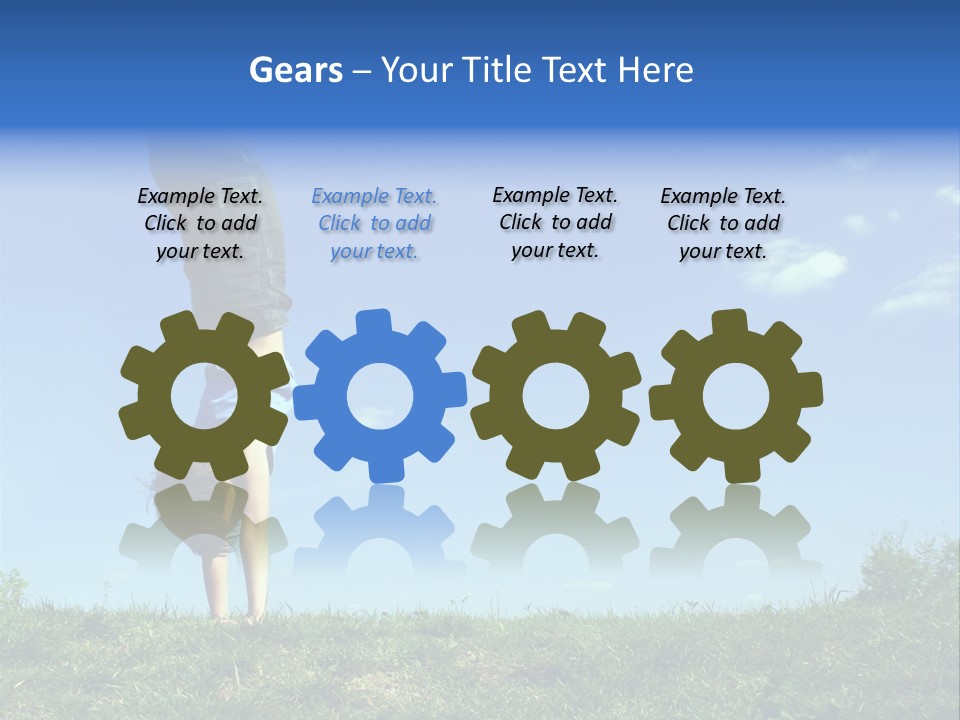 Retro Electronic Megaphone Isolated On White With Clipping Path - Clipping Path Is Carefully Hand-Drawn PowerPoint Template