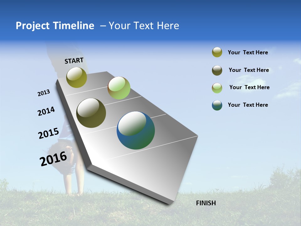 Retro Electronic Megaphone Isolated On White With Clipping Path - Clipping Path Is Carefully Hand-Drawn PowerPoint Template