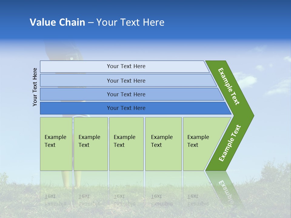 Retro Electronic Megaphone Isolated On White With Clipping Path - Clipping Path Is Carefully Hand-Drawn PowerPoint Template