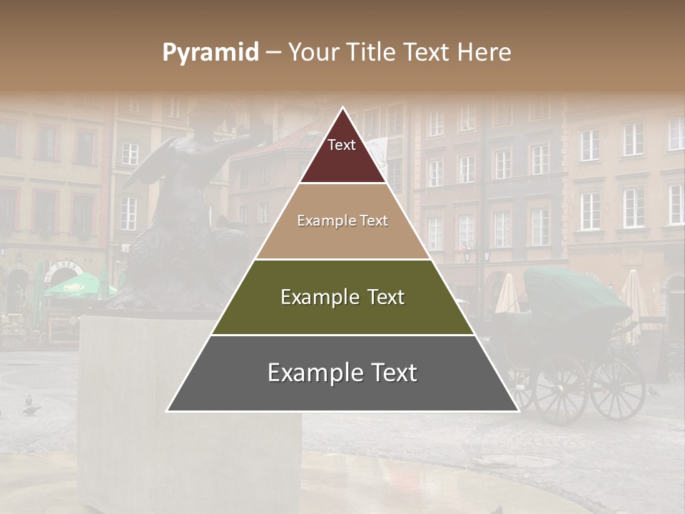 City Center Of Warsaw, Poland PowerPoint Template