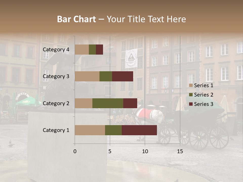 City Center Of Warsaw, Poland PowerPoint Template