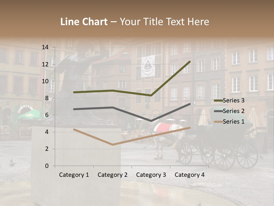 City Center Of Warsaw, Poland PowerPoint Template